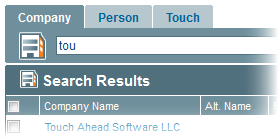 EquityTouch Search