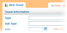 EquityTouch Fly-Out Touch View